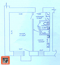 1 к. кв-ра, ул. Иверская, д. 4, г. Гомель ID: 100041 1 к. кв-ра, ул. Иверская, д. 4, г. Гомель ID: 100041