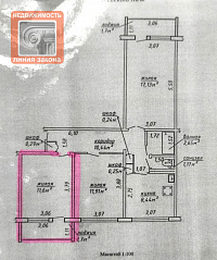 1к. в 3к. кв-ре, ул.50 лет Завода Гомсельмаш, д.10, г.Гомеле ID: 99684